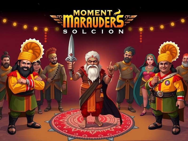 Moment Marauders gameplay screenshot showing character selection